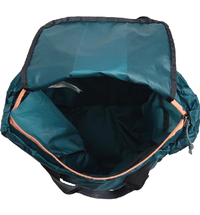 Shop Patagonia Lightweight Travel Tote Pack - Blue In Tasmanian Teal