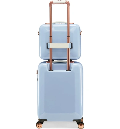 Shop Ted Baker Small Harmony 21-inch Spinner Carry-on - Blue