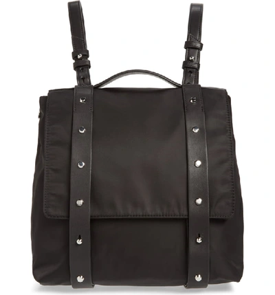 All saints top sid leather backpack