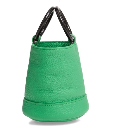 Shop Simon Miller Bonsai 15 Calfskin Leather Bucket Bag - Green In Neon Green