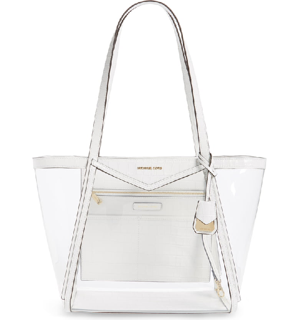 michael kors clear tote