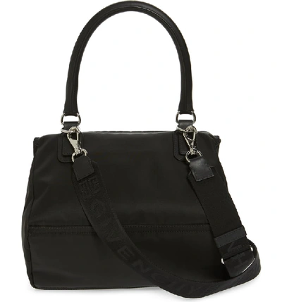 Shop Givenchy Small Pandora Satchel - Black