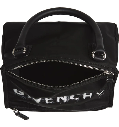Shop Givenchy Small Pandora Satchel - Black