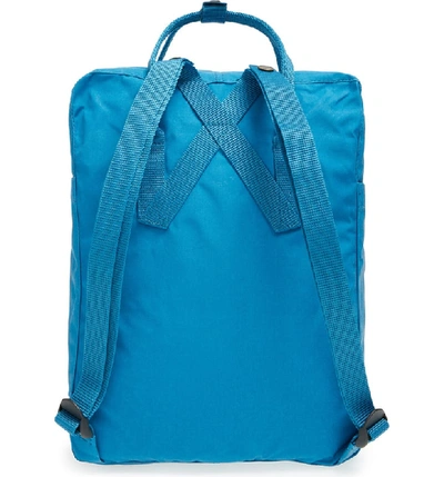 Shop Fjall Raven Kånken Water Resistant Backpack In Lake Blue