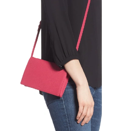 Shop Allsaints Fetch Crossbody Bag In Fuchsia Pink