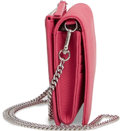 Shop Allsaints Fetch Crossbody Bag In Fuchsia Pink