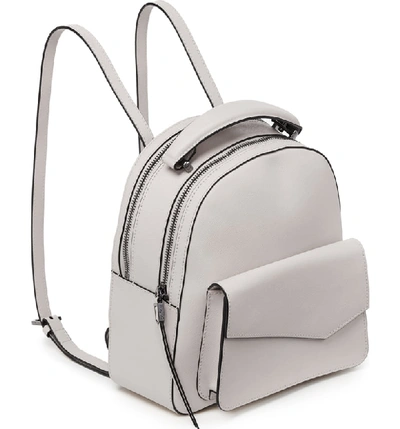 Shop Botkier Cobble Hill Leather Backpack - Grey In Dove