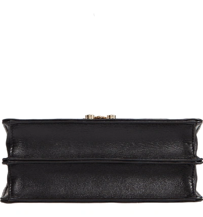 Shop Miu Miu Matelasse Leather Crossbody Bag In Nero