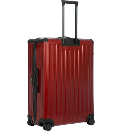 Shop Bric's Venezia 30-inch Hardshell Spinner Suitcase - Red In Ruby