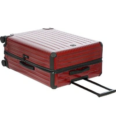 Shop Bric's Venezia 30-inch Hardshell Spinner Suitcase - Red In Ruby