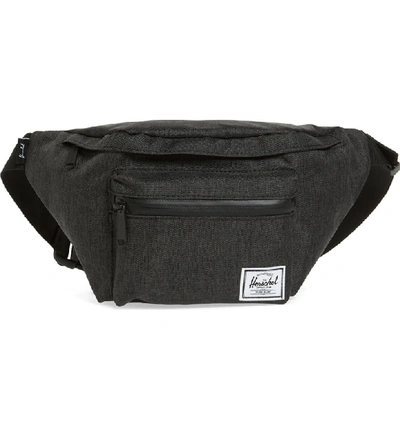 Shop Herschel Supply Co Seventeen Hip Pack In Black Crosshatch