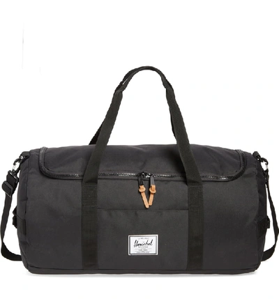Shop Herschel Supply Co Sutton Duffle Bag In Black