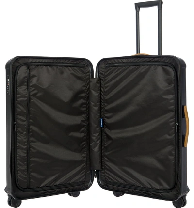 Shop Bric's Capri 32-inch Spinner Suitcase - Black In Matte Black