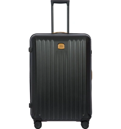 Shop Bric's Capri 32-inch Spinner Suitcase - Black In Matte Black