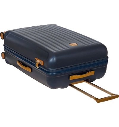 Shop Bric's Capri 32-inch Spinner Suitcase - Blue In Matte Blue