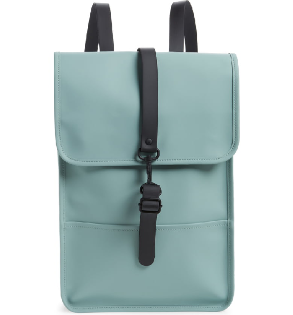 rains backpack mini dusty mint