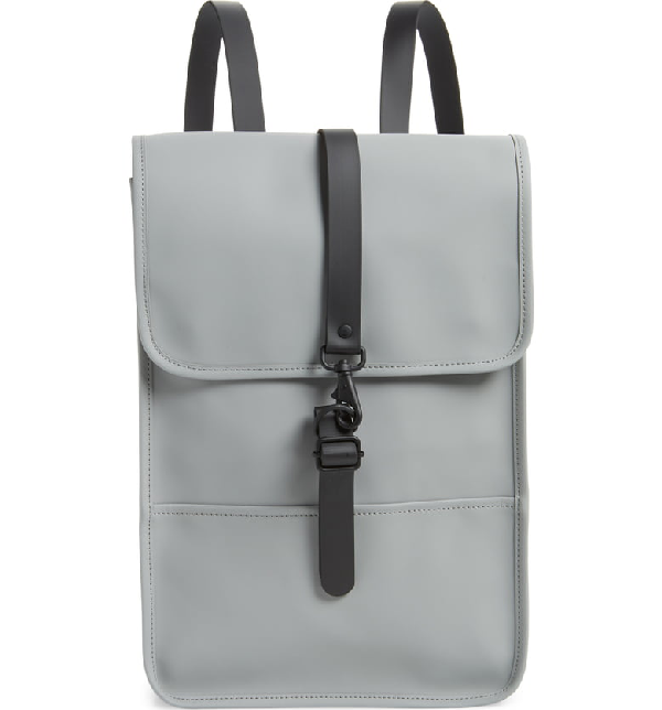 rains 1280 mini waterproof backpack in black