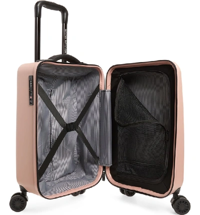 Shop Herschel Supply Co Trade 21-inch Wheeled Carry-on Bag In Ash Rose