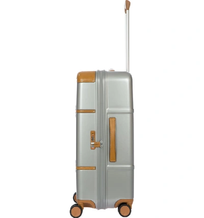 Shop Bric's Bellagio 2.0 27-inch Rolling Spinner Suitcase In Silver