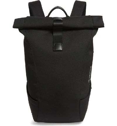 Shop Troubadour Quickdraw Backpack In Black Nylon