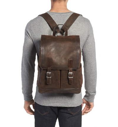 Frye oliver hotsell leather backpack