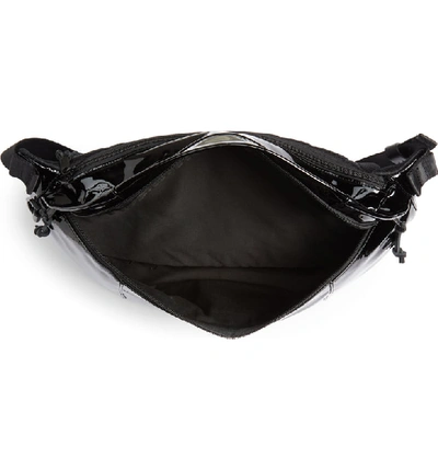 Shop Maison Margiela Patent Belt Bag - Black