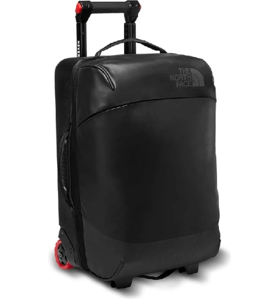 Shop The North Face Stratoliner 20-inch Medium Wheeled Carry-on In Tnf Black