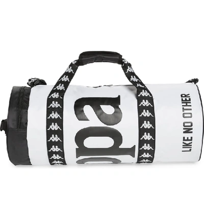 Kappa Active Authentic Duffle Bag - White In White-black | ModeSens