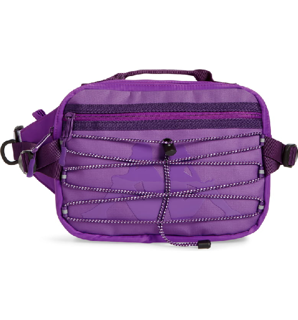 purple belt bag