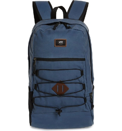 Shop Vans Snag Plus Backpack - Blue In Bluestone