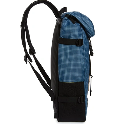 Shop Topo Designs 'klettersack' Backpack - Blue In Blue/ White Ripstop