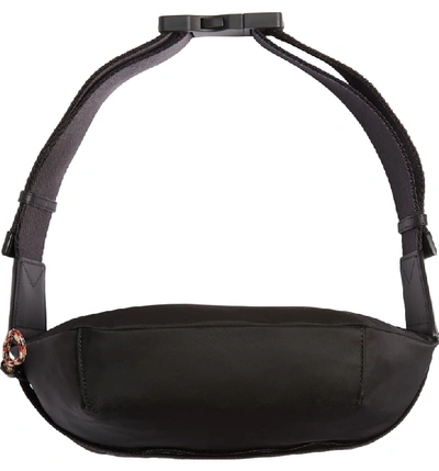 Shop Burberry Medium Sonny Logo Belt Bag - Black