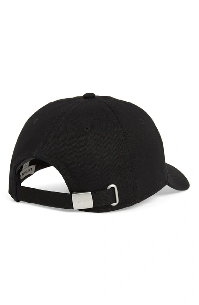 Shop Lacoste Big Croc Usa Applique Baseball Cap In Black