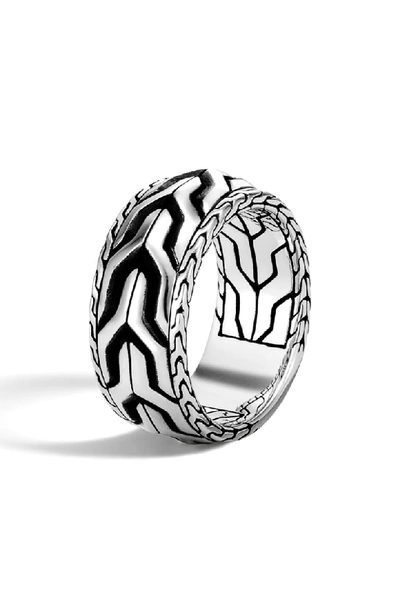 Shop John Hardy Asli Classic Chain Band Ring In Silver