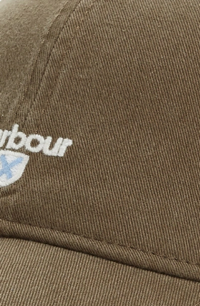 Barbour 'cascade' Baseball Cap In Olive