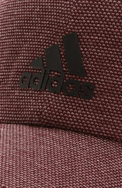 Shop Adidas Originals Superlite Pro Ii Baseball Cap - Red In Maroon/ Black
