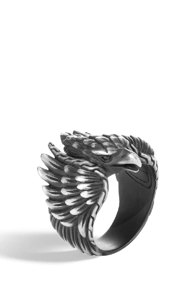 Shop John Hardy Legends Eagle Ring In Silver