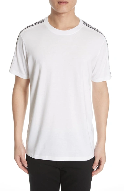 Shop Versus Logo Tape T-shirt In White