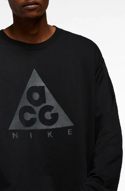 Shop Nike Logo T-shirt In Black