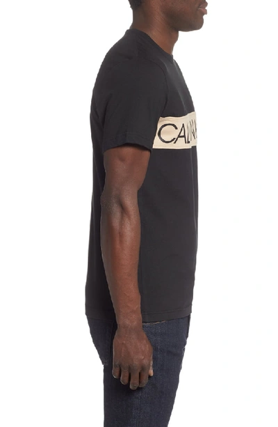 Shop Calvin Klein Crewneck T-shirt In Black