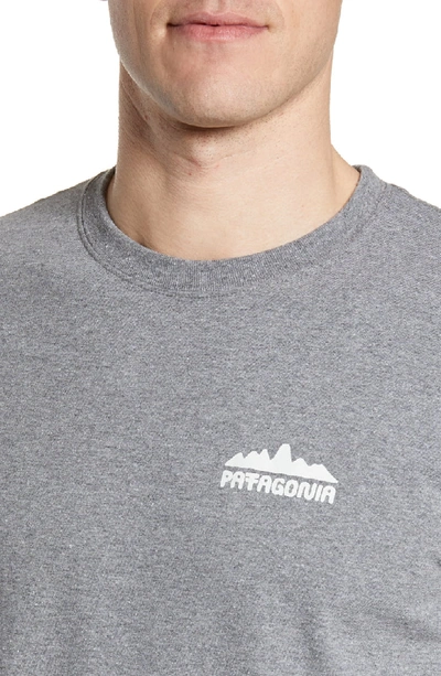 Shop Patagonia Partyledge Responsibili-tee T-shirt In Gravel Heather