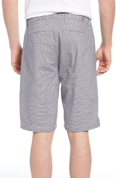 Shop Ag 'griffin' Chino Shorts In Navy Check