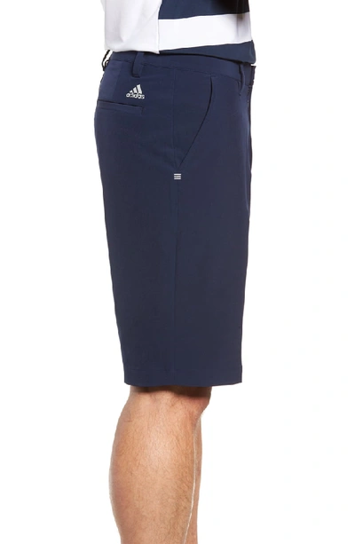 Shop Adidas Golf Adidas Essentials Ultimate 365 Regular Fit Shorts In Navy