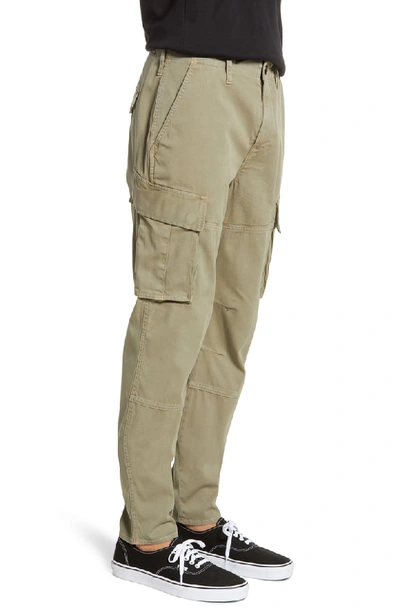 Shop Hudson Skinny Fit Cargo Pants In Dusty Olive