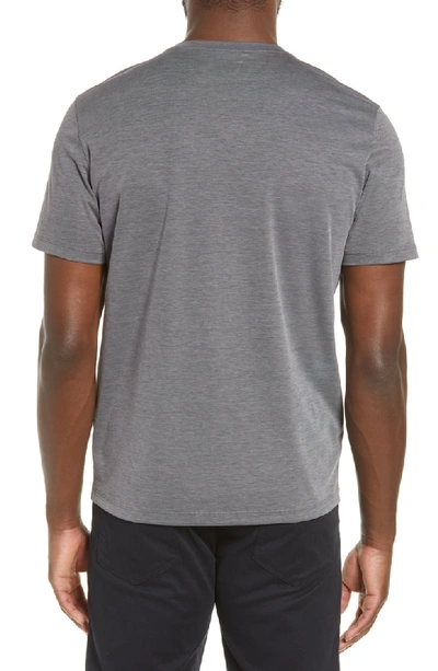 Shop Zachary Prell Brookville Regular Fit Pique T-shirt In Charcoal