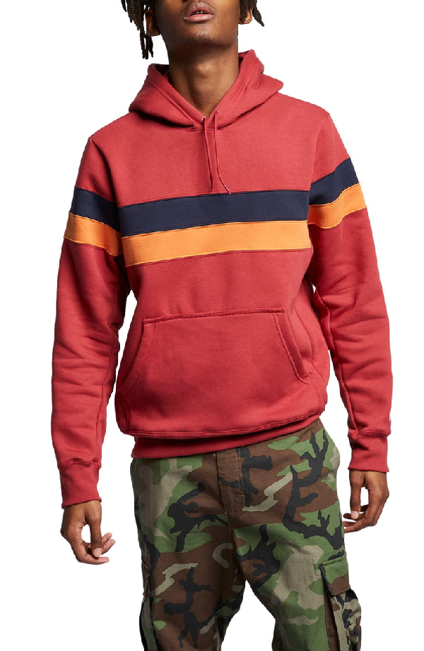 nike stripe camo hoodie