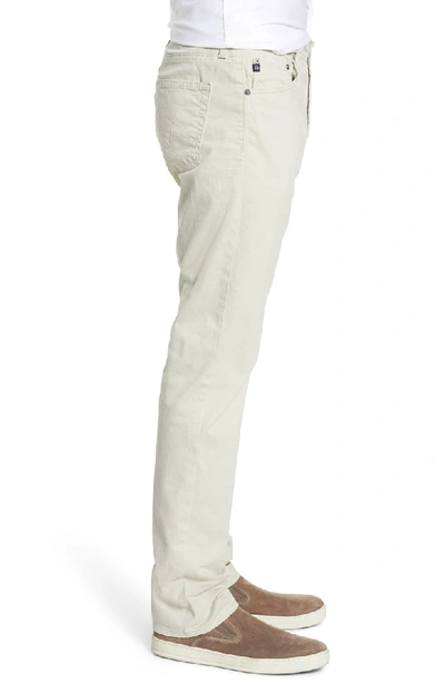 Shop Ag Everett Sud Slim Straight Leg Pants In Pale Traverton