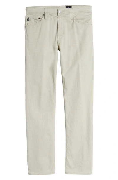 Shop Ag Everett Sud Slim Straight Leg Pants In Pale Traverton