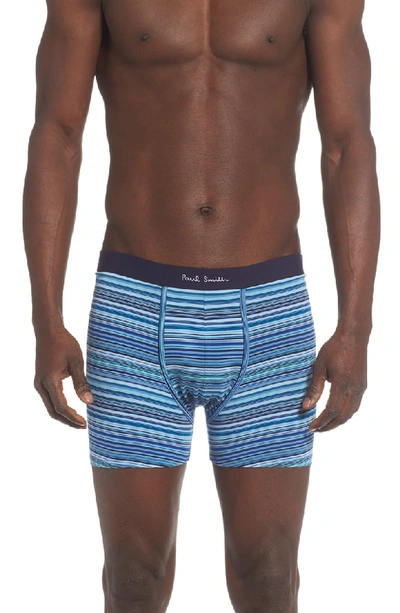 Shop Paul Smith Assorted 3-pack Long Leg Trunks In Black