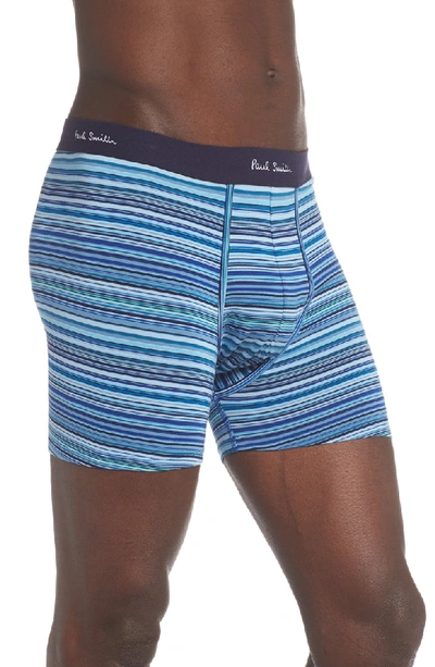 Shop Paul Smith Assorted 3-pack Long Leg Trunks In Black